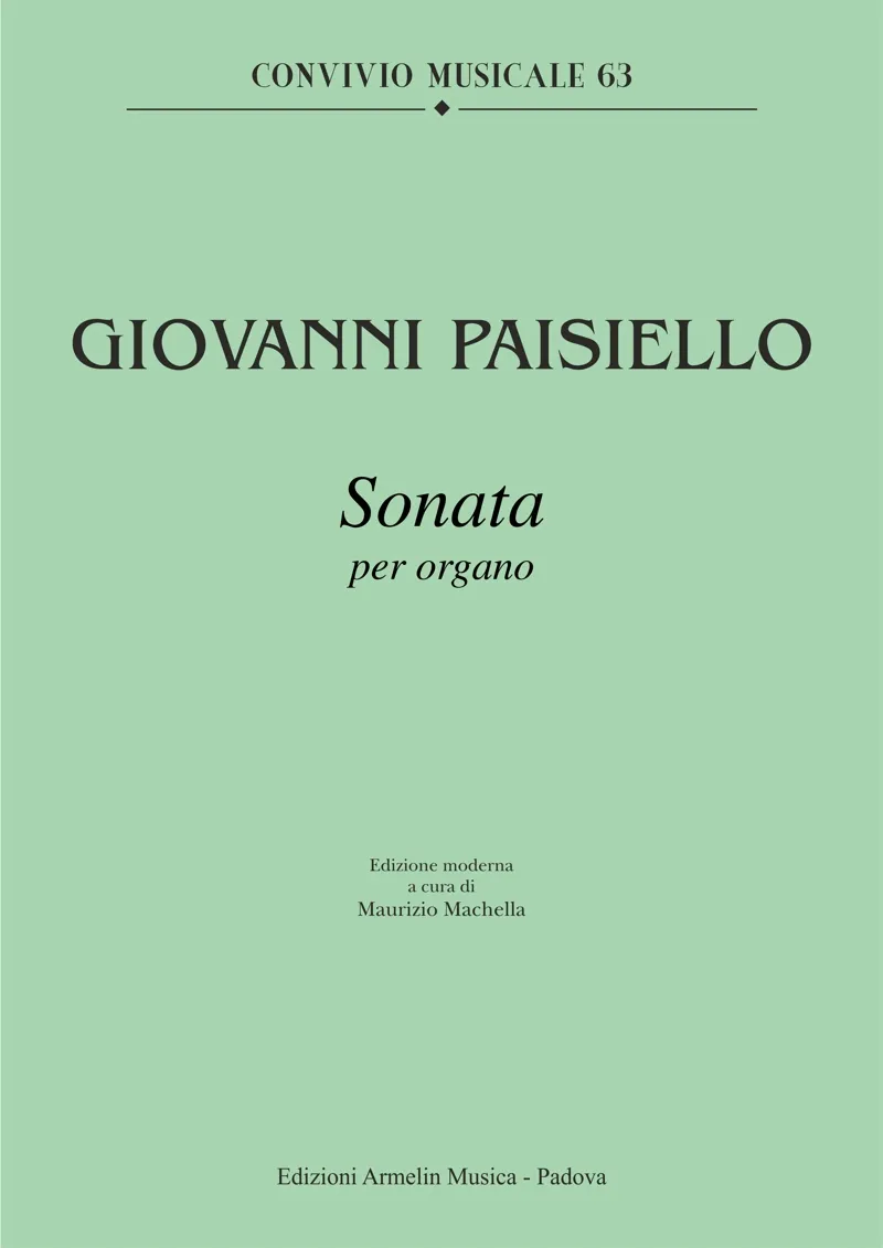 Armelin Musica Suonata per organo noty pro varhany