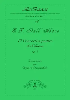 Armelin Musica 12 Concerti a 4 da chiesa op. 2 noty partitura