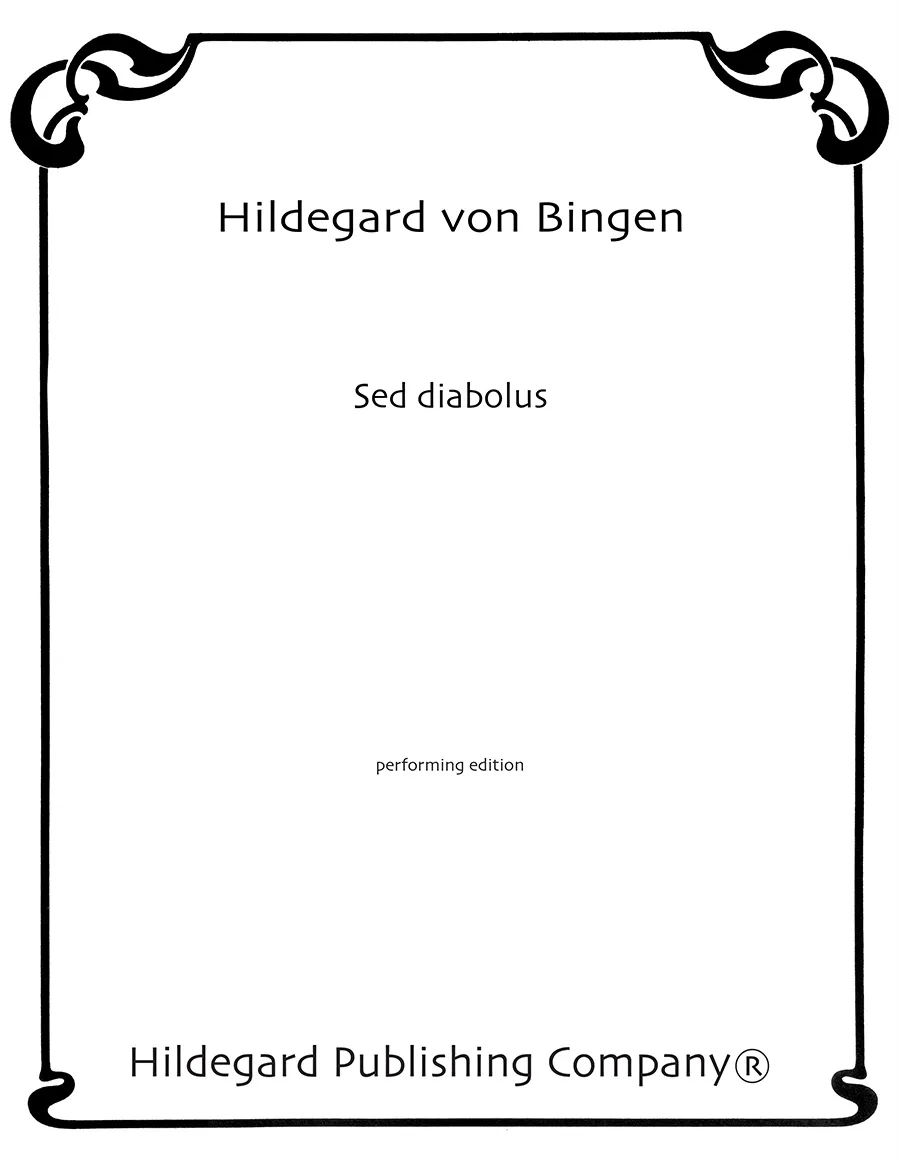 Hildegard Publishing Sed diabolus Hildegard von Bingen noty 10 ks