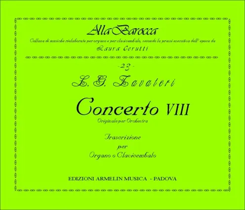 Armelin Musica Concerto VIII noty partitura