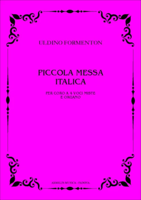 Armelin Musica Piccola Messa Italica noty mše