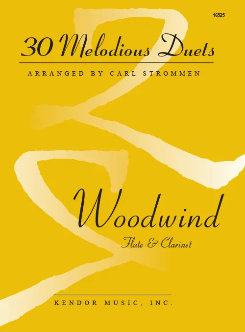 Kendor Music 30 Melodious Duets noty flétna klarinet