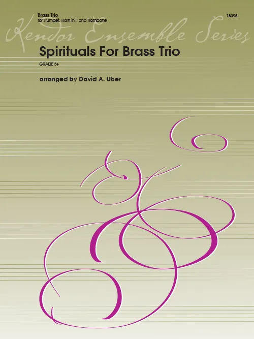 Kendor Music Spirituals For Brass Trio noty pro žestě