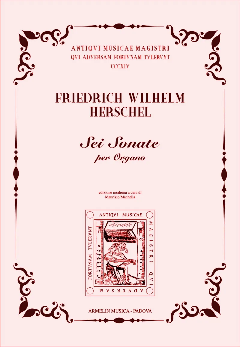 Armelin Musica Sei Sonate varhanní noty 6 sonát