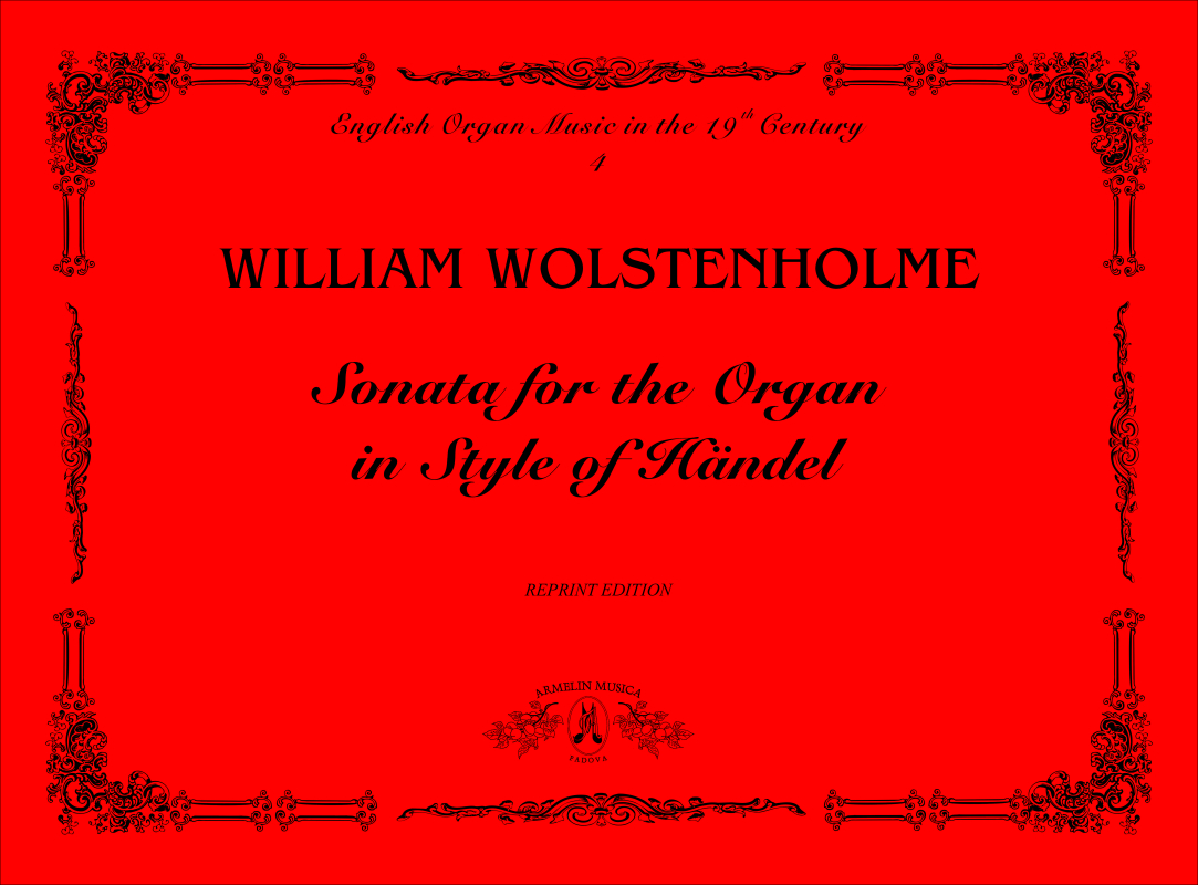 Armelin Musica Sonata for the Organ Handel varhanní noty