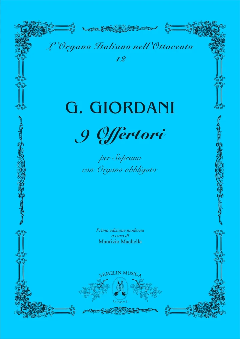 Armelin Musica Nove Offertori noty 9 offertorií pro sbor