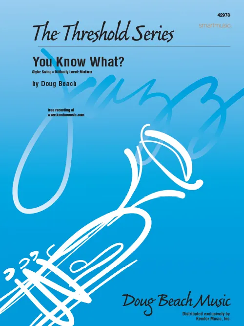 Kendor Music You Know What? noty pro big band swing