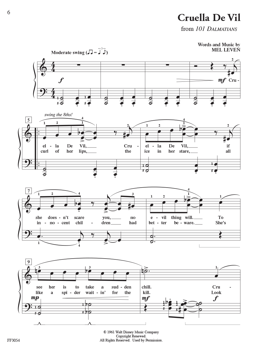 FunTime Piano Disney noty na klavír 3A-3B