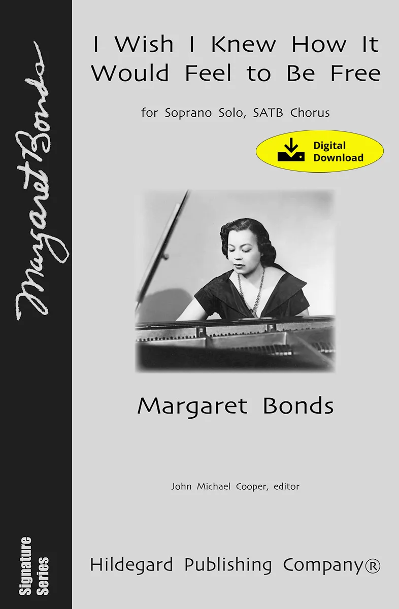 Hildegard Publishing I Wish I Knew How It Would Feel To Be Free noty sbor