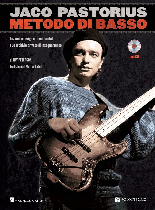 Volonte & Co Jaco Pastorius Metodo di Basso noty s CD pro basu