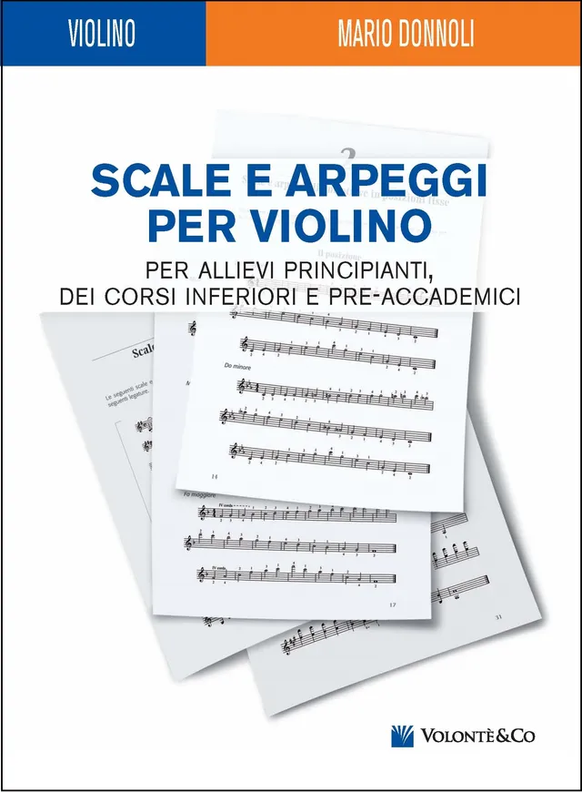 Volonte & Co Scale e Arpeggi per Violino noty stupnice pro housle