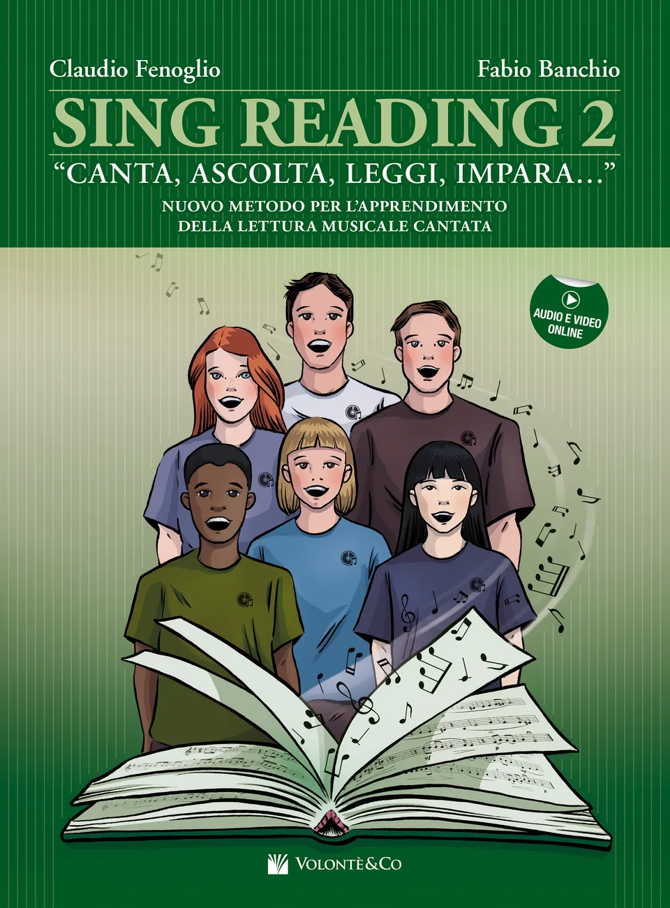 Volonte & Co Sing Reading 2 noty pro zpěv s online audiem