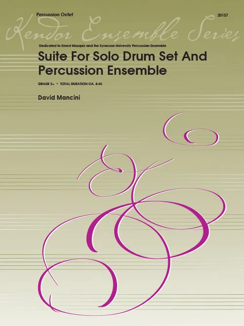 Kendor Music Suite for Solo Drum Set noty pro bicí a ansámbl