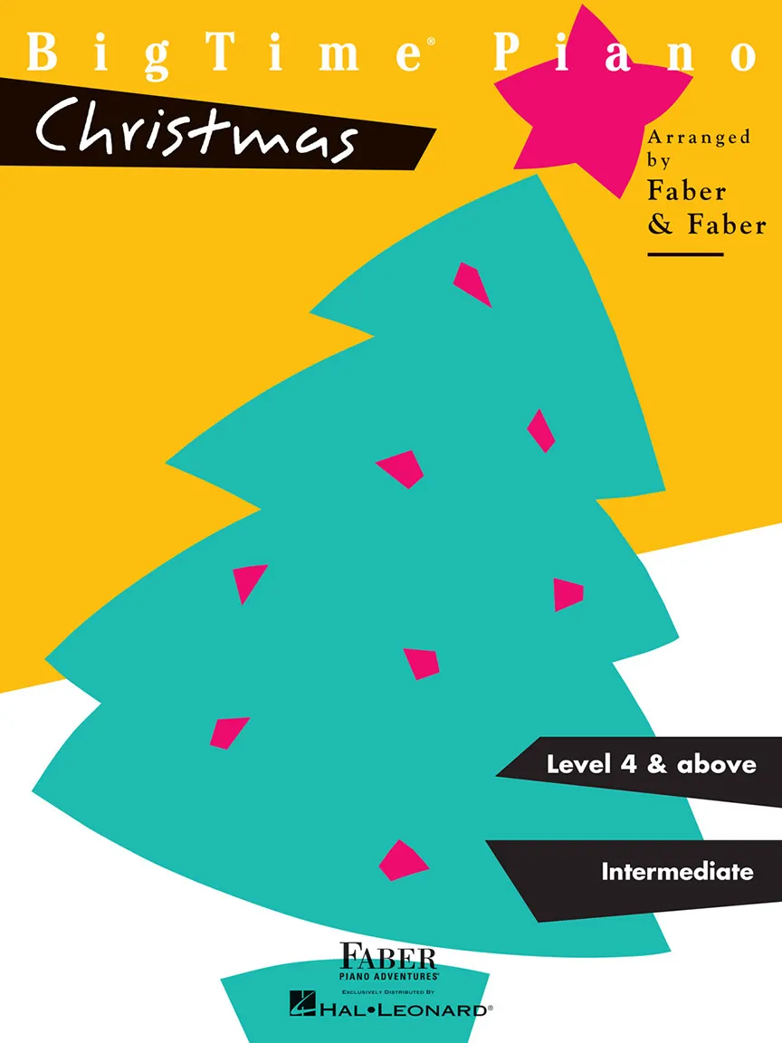 Faber BigTime Piano Christmas noty klavír vánoční