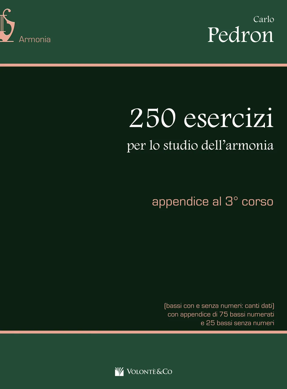 Volonte & Co 250 Esercizi Studio dell'Armonia noty harmonie