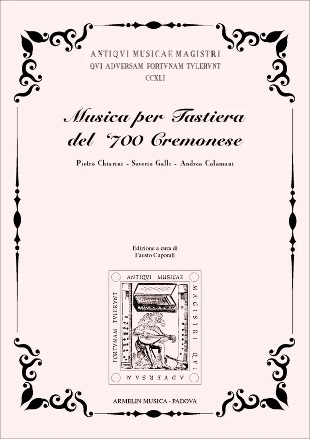 Armelin Musica Musica per tastiera noty klávesy Cremona