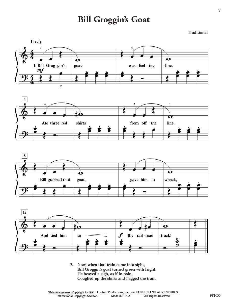 Faber ShowTime Piano Favorites noty pro klavír level 2A