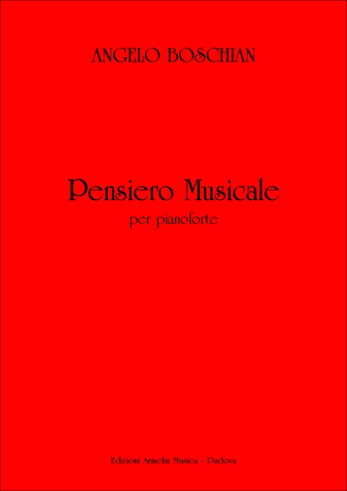Armelin Musica Pensiero Musicale noty ověřené vydání