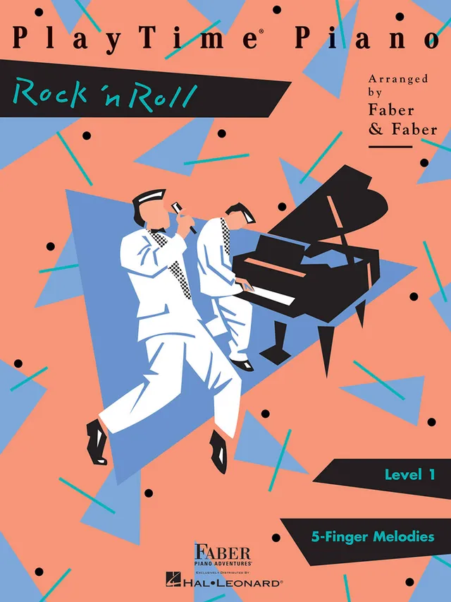 Faber PlayTime Piano Rock n Roll noty pro klavír level 1