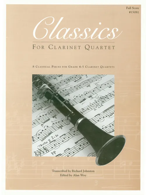 Kendor Classics for Clarinet Quartet noty partitura