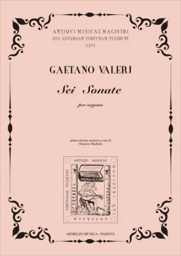 Armelin Musica Sei Sonate per organo varhanní noty