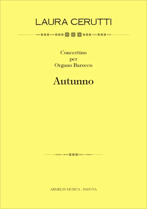Armelin Musica Autunno noty tištěné vydání