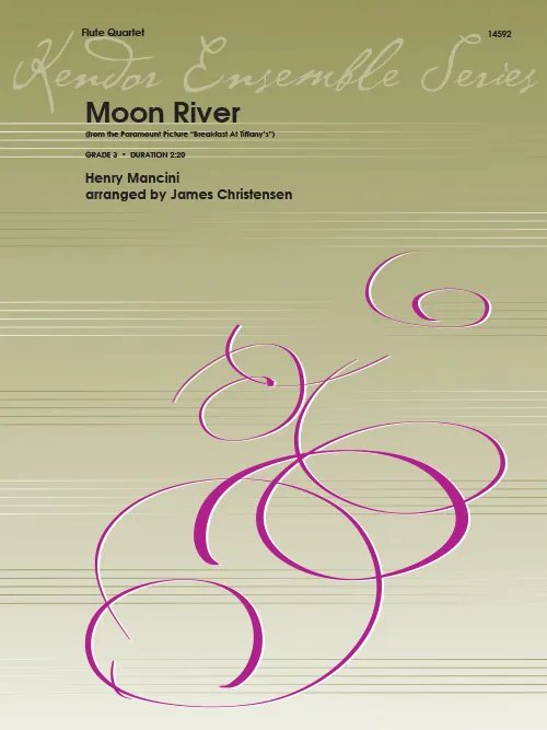 Kendor Music Moon River noty pro flétnu stupeň 3