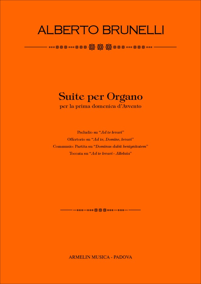Armelin Musica Suite per Organo adventní noty varhany