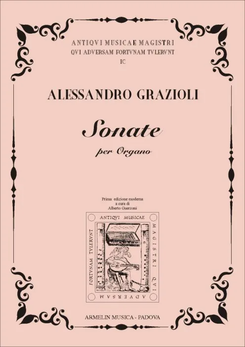 Armelin Musica Sonate per organo noty pro varhany