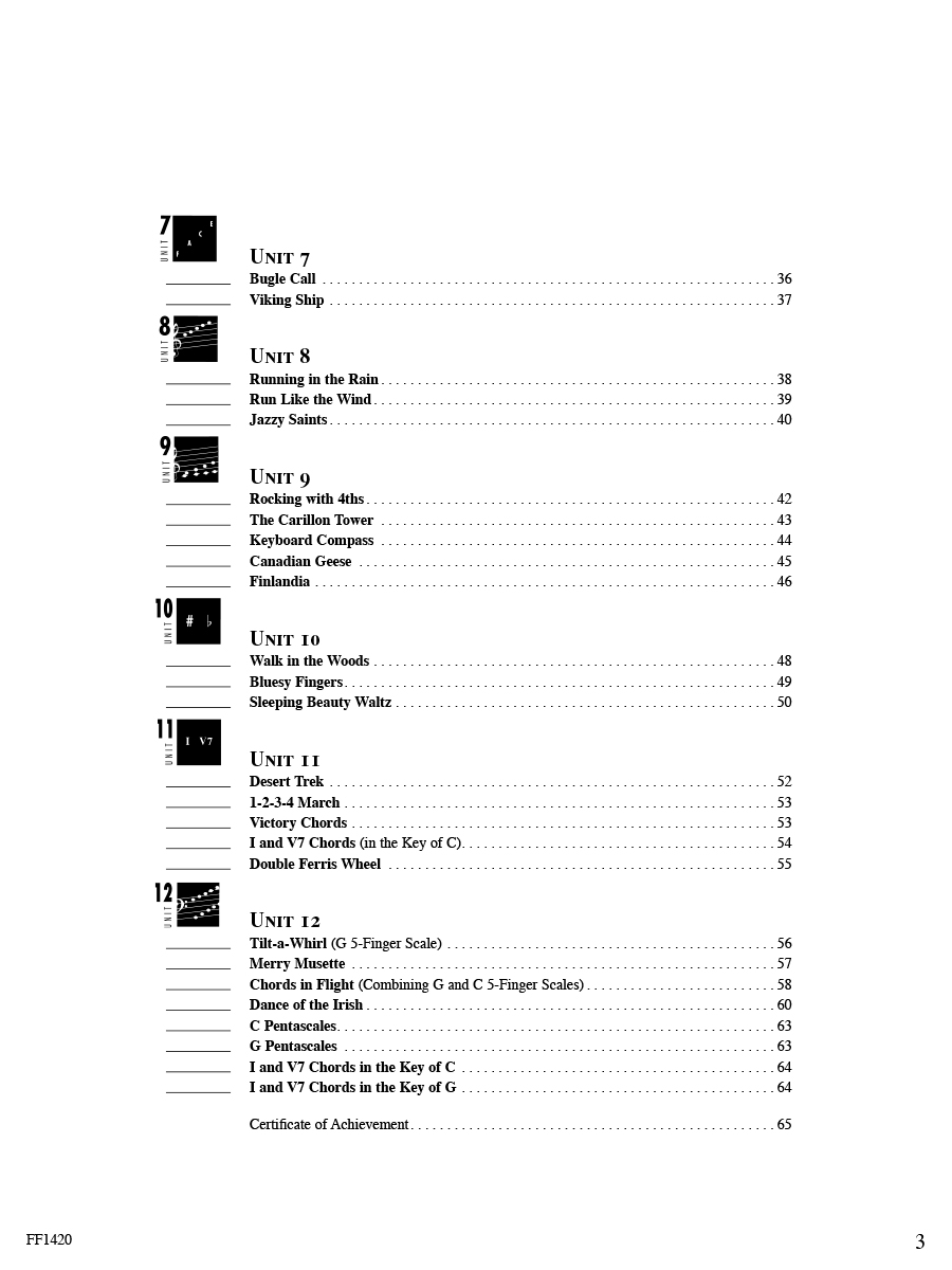 Faber Accelerated Piano Adventures Technique & Artistry 1 noty