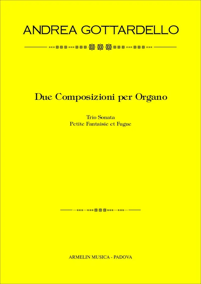Armelin Musica Due Composizioni per Organo noty pro varhany