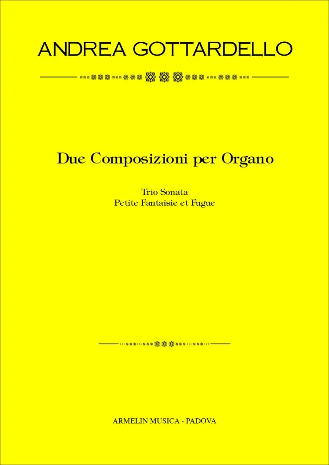 Armelin Musica Due Composizioni per Organo noty pro varhany