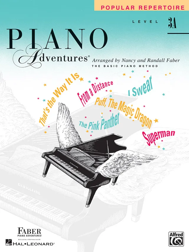 Faber Piano Adventures 3A Popular Repertoire noty pro klavír
