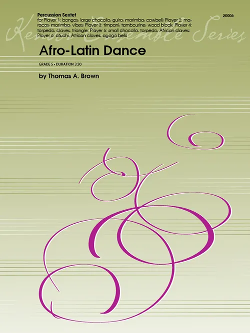 Kendor Music Afro-Latin Dance bicí noty sextet grade 5