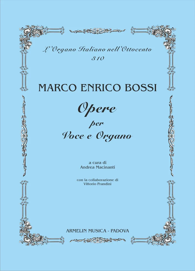 Armelin Musica Opere per voce e organo noty pro hlas a varhany