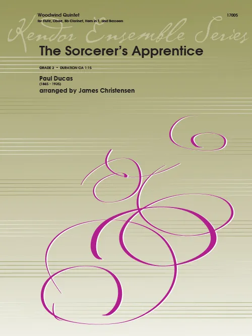 Kendor Music The Sorcerer’s Apprentice noty kvintet