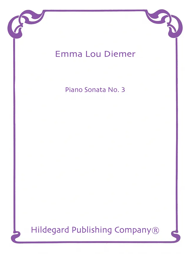 Hildegard Publishing Company Piano Sonata No. 3 noty pro klavír