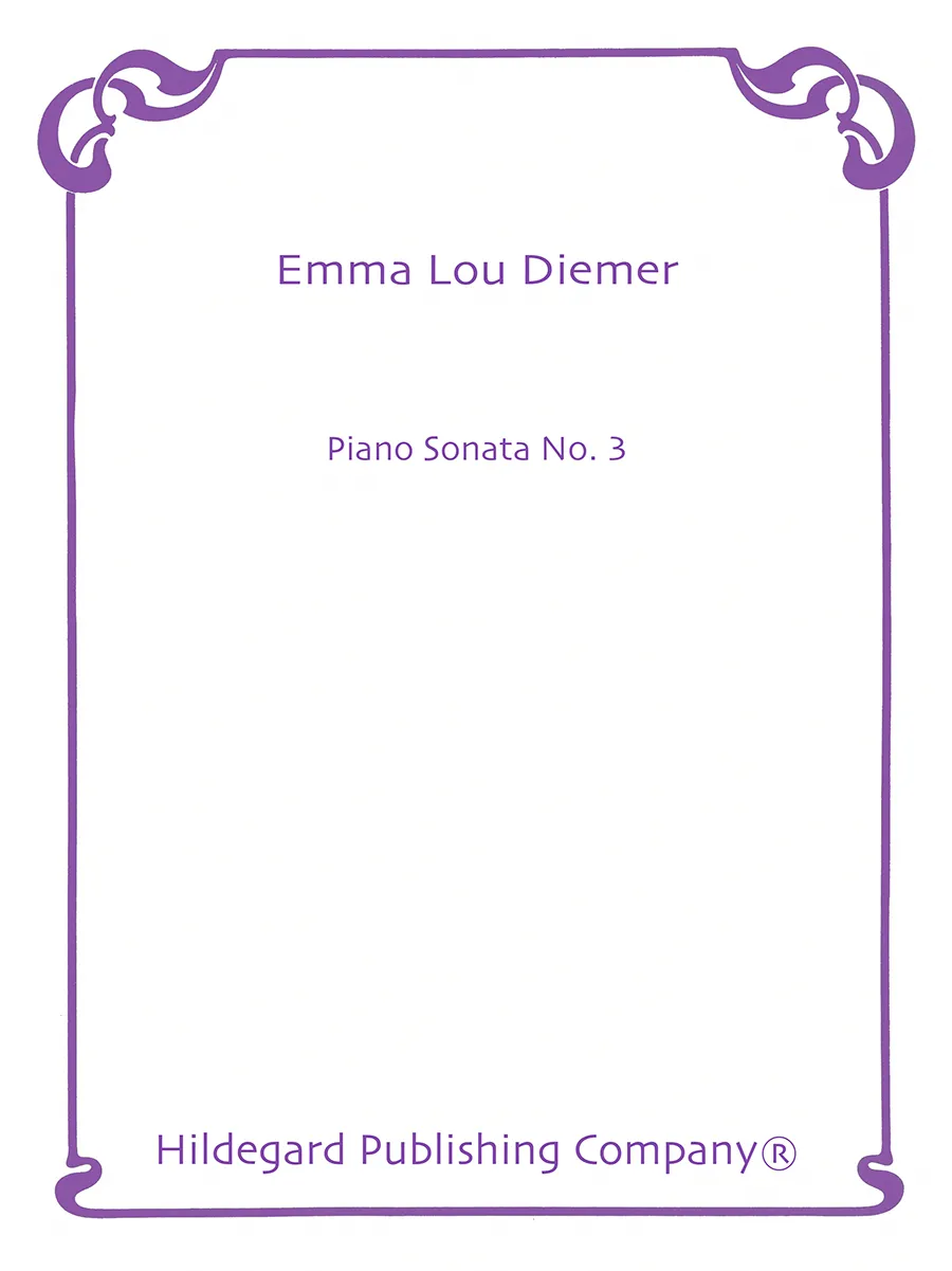 Hildegard Publishing Company Piano Sonata No. 3 noty pro klavír