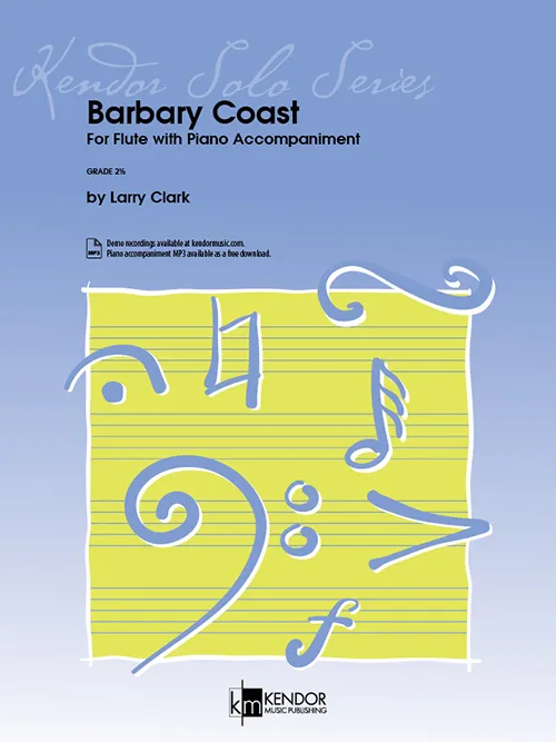 Kendor Music Barbary Coast noty sólo 3/4 Larry Clark
