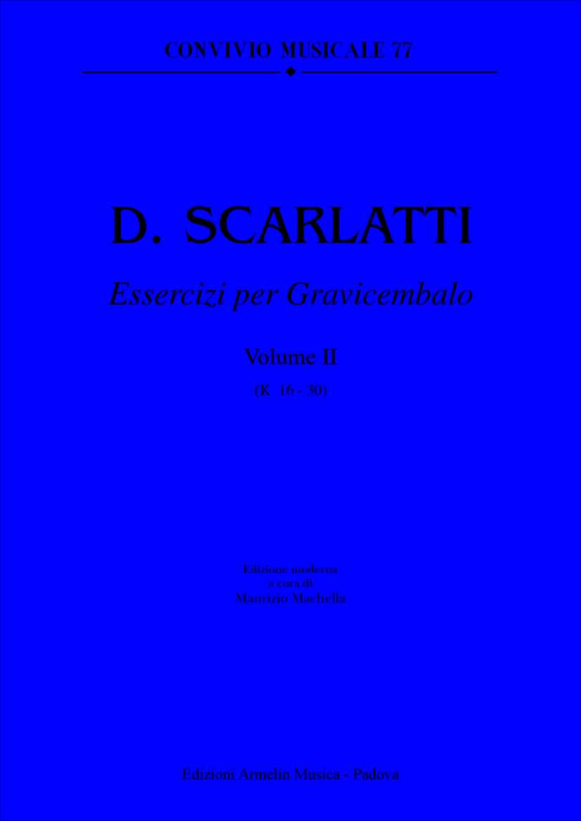 Armelin Musica 30 Essercizi per Gravicembalo vol. 2 K 16-30 noty