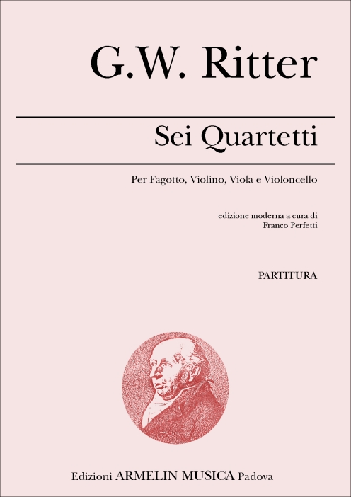 Armelin Musica 6 Quartetti noty smyčcové kvarteto