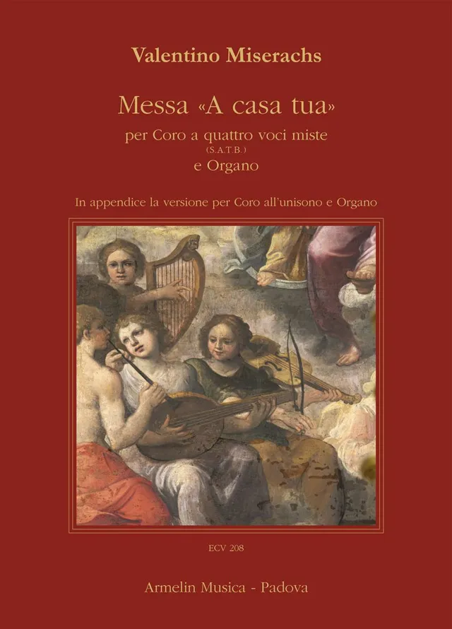 Armelin Musica Messa A casa tua noty sbor varhany