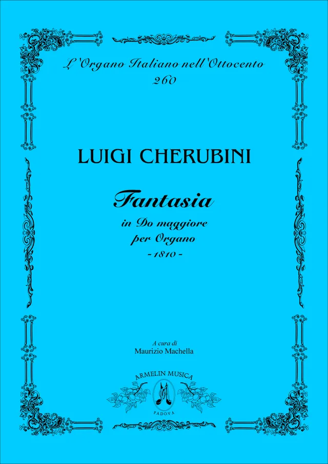 Armelin Musica Fantasia in Do maggiore per Organo noty 1810