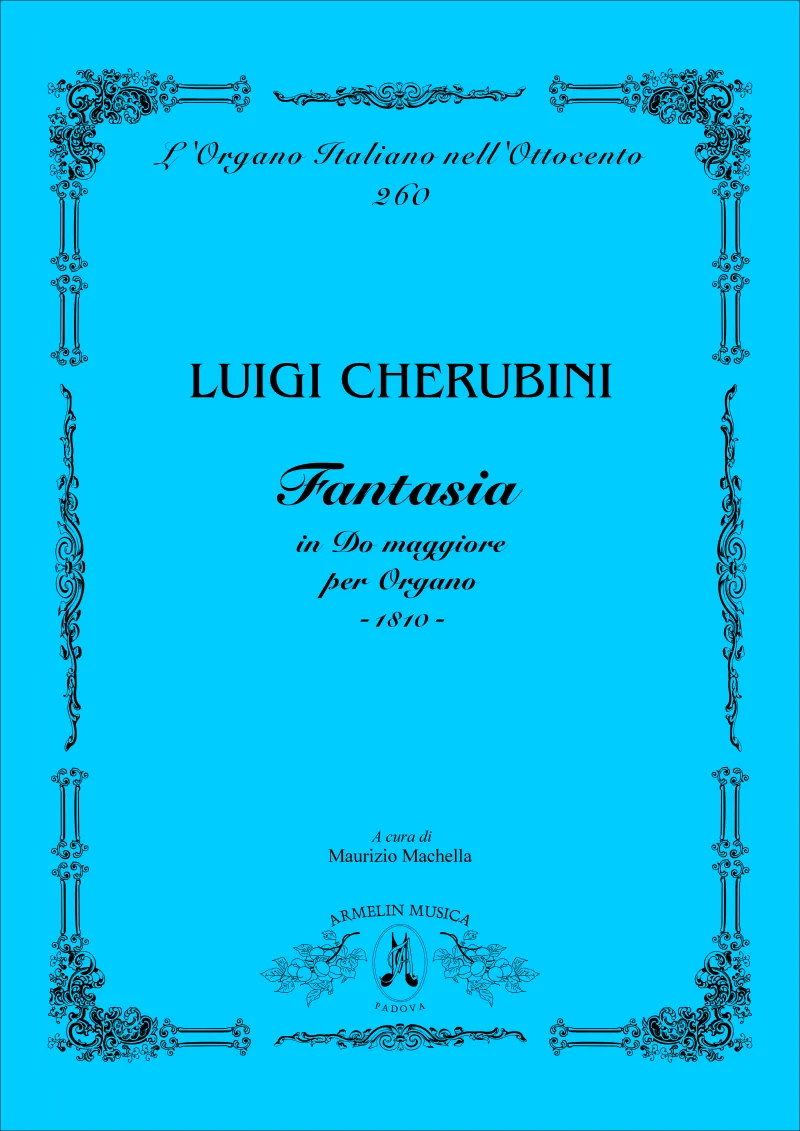 Armelin Musica Fantasia in Do maggiore per Organo noty 1810