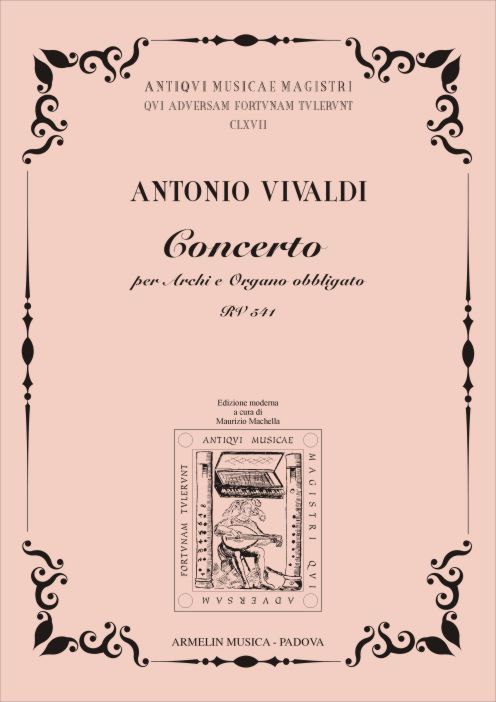 Armelin Musica Concerto RV 541 noty partitura