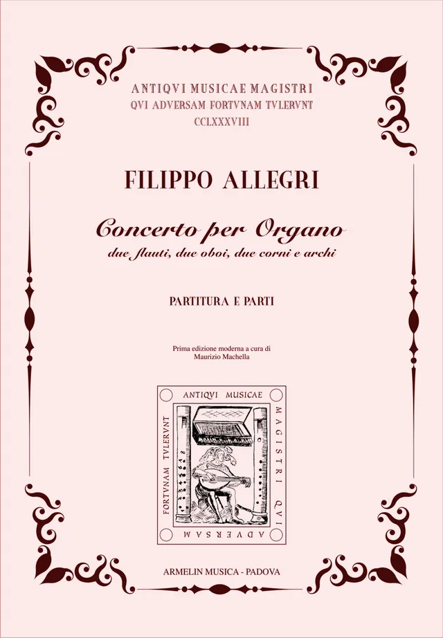 Armelin Musica Concerto per Organo noty pro varhany