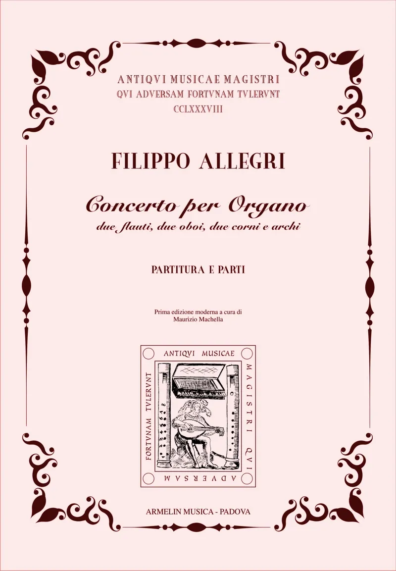 Armelin Musica Concerto per Organo noty pro varhany