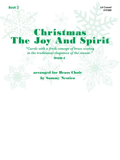 Christmas Joy & Spirit Book 2 noty 1st Bb kornet
