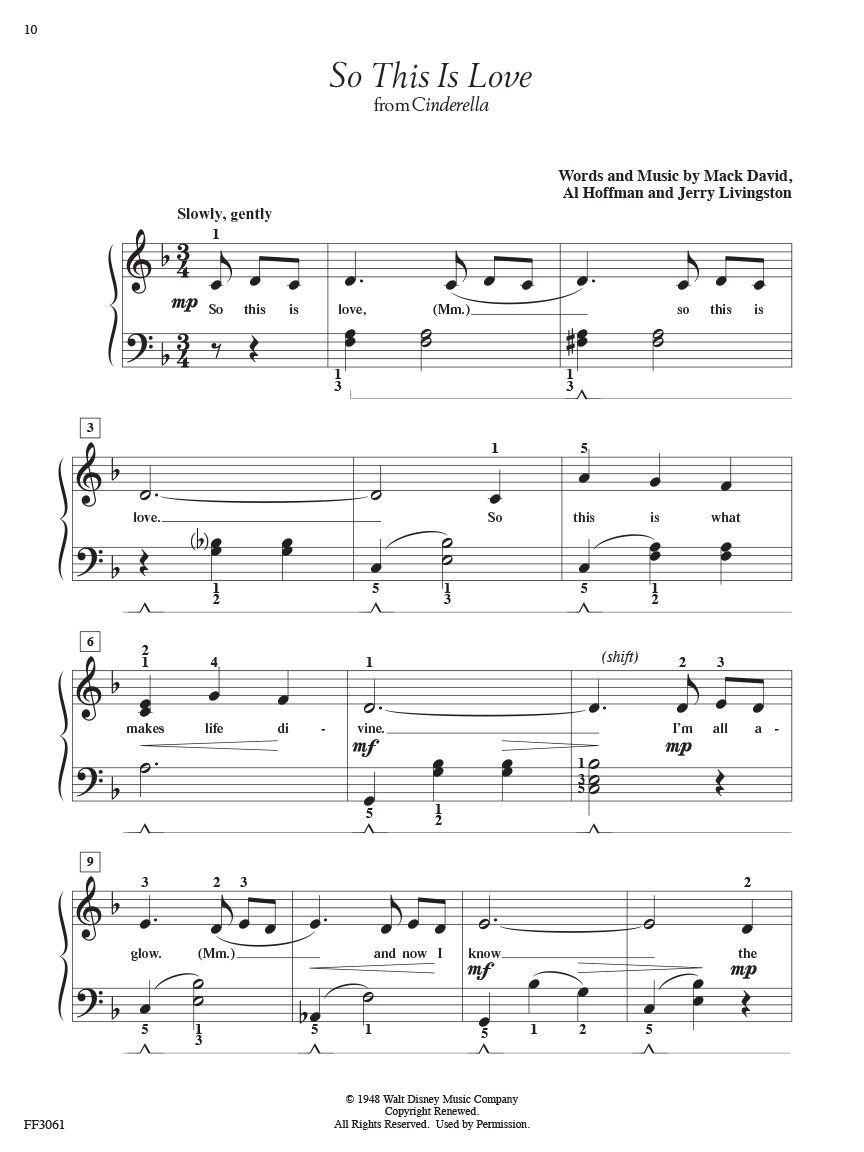 Faber Piano Adventures Adult Disney Book 2 noty 24 skladeb