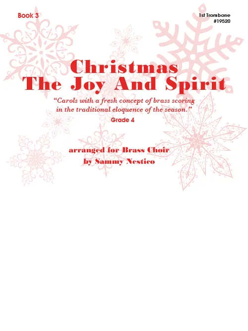 Kendor Music Christmas: The Joy & Spirit Book 3 noty 1. trombon